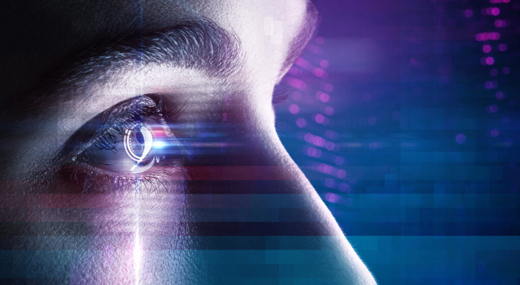 Eye in an high tech environment