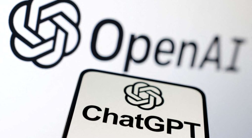 FILE PHOTO: Illustration shows OpenAI and ChatGPT logos
