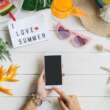 Que partager sur les réseaux sociaux pendant l’été ?