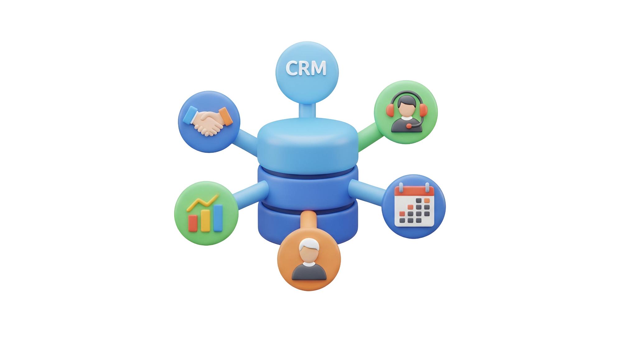 CRM centralisant les données de vente, de service et d’analyse
