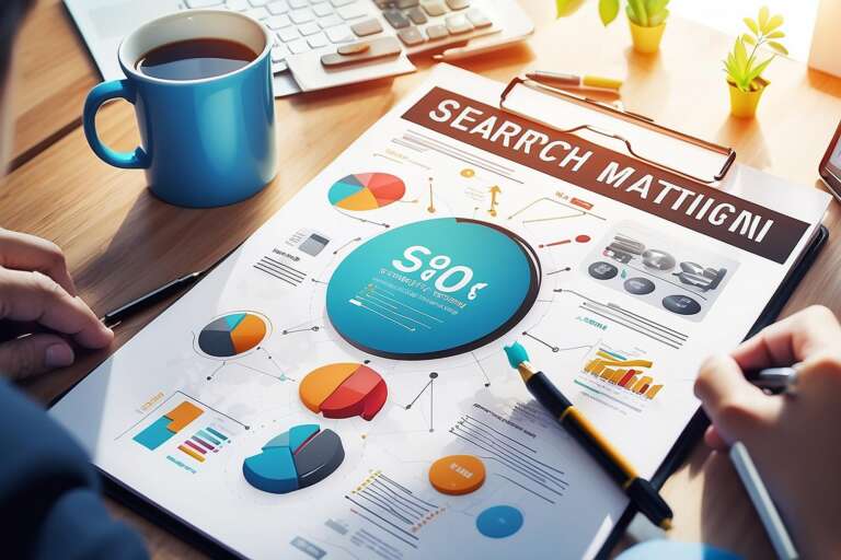 Référencement naturel et marketing numérique analysés dans un audit SEO