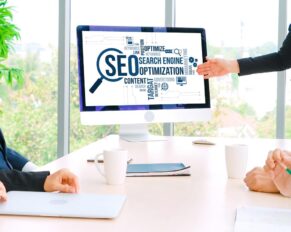 Écran illustrant le référencement d’un site web