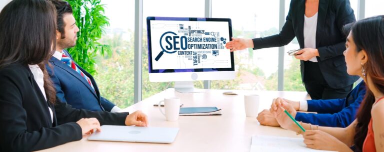 Écran illustrant le référencement d’un site web